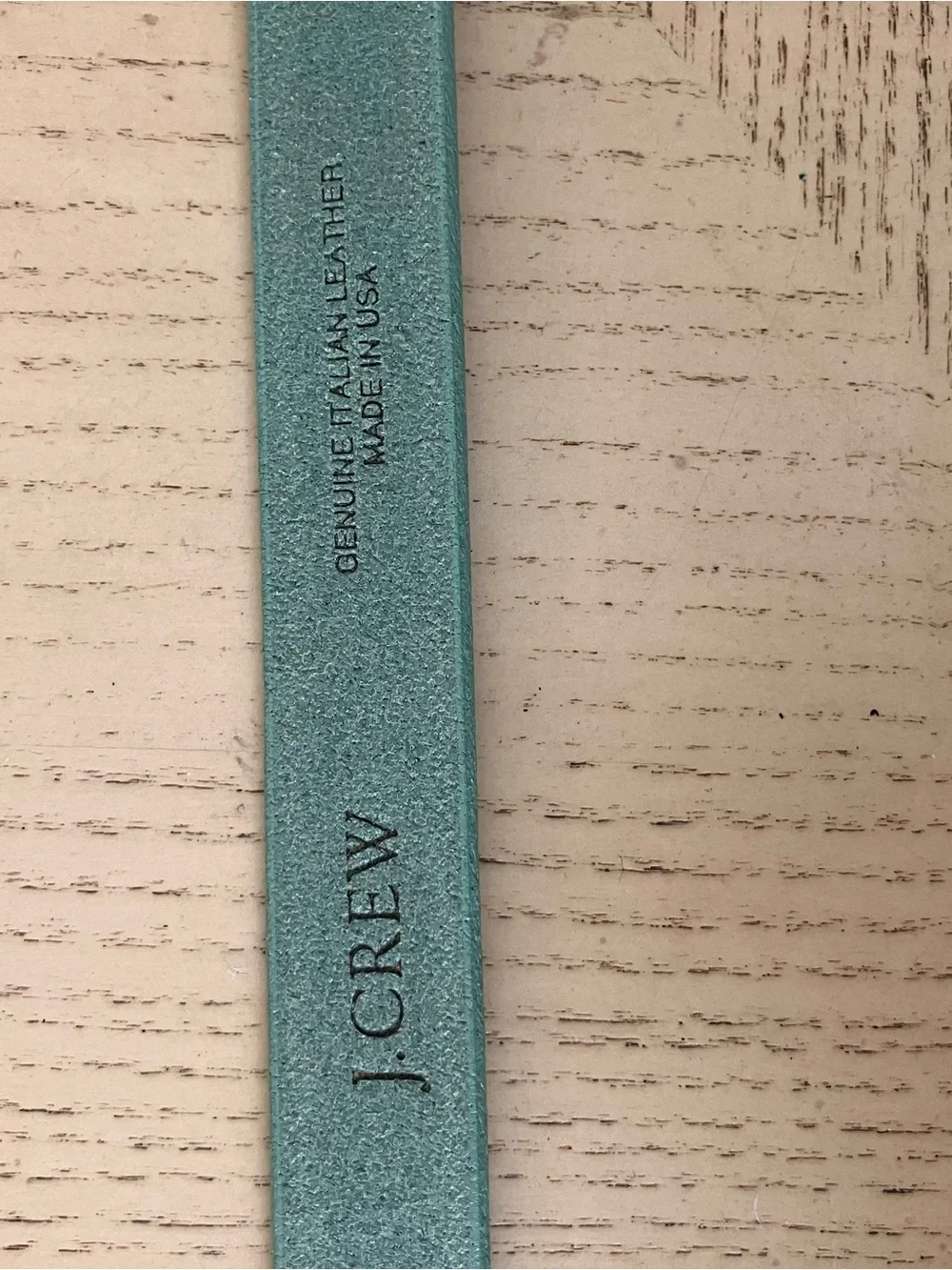 J. Crew sleek turquoise